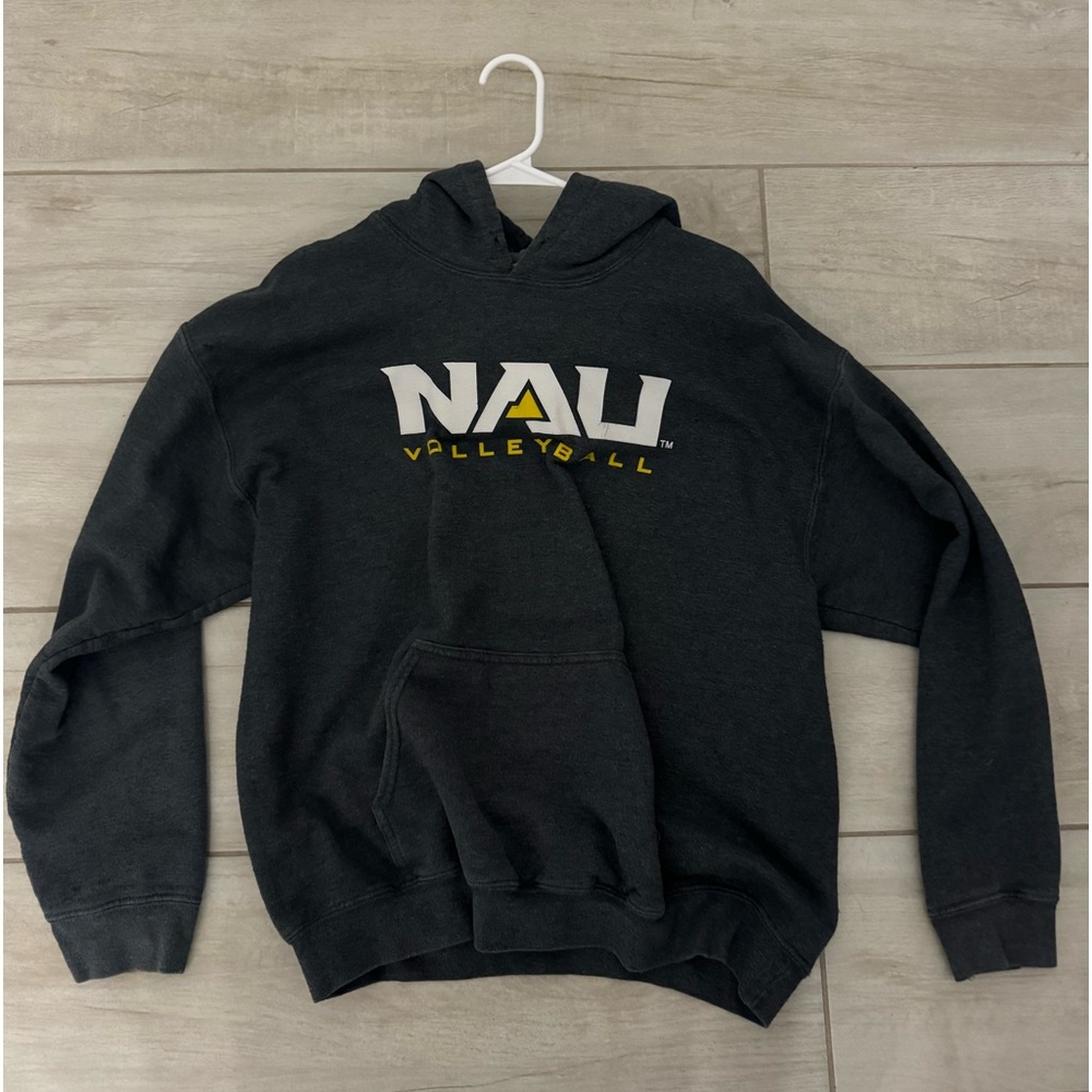 NAU volleyball grey hoodie
